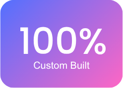 100% custom built
